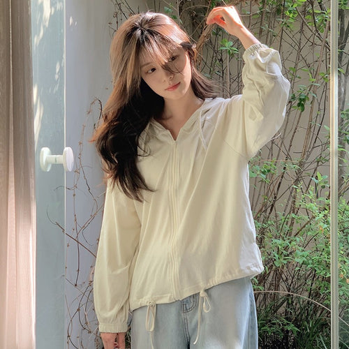 Haut à capuche décontracté pour femmes avec des manches larges Chic & Stil