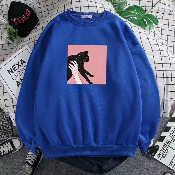 Women's casual sweatshirt with creative animal design Chic & Stil