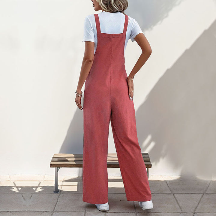 Women's Casual Wide Pants Jumpsuit Lune London