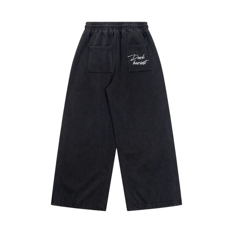 Women's Wide Culotte Pants with High Elastic Waistband, Drawstring, and Decorative Button Placket Amarae