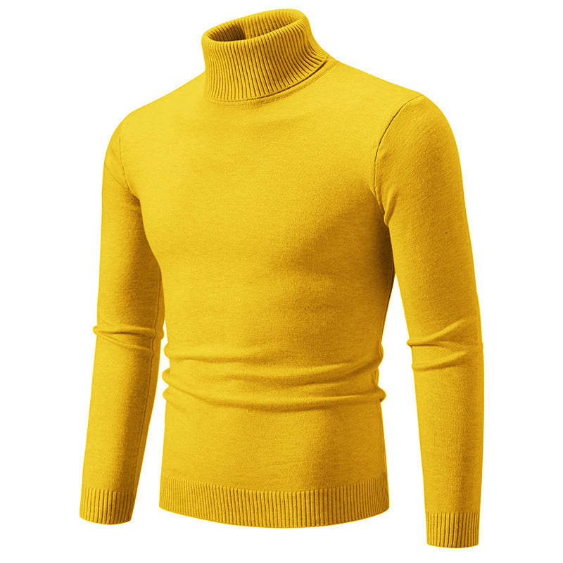 Chic turtleneck pullover for men in high-quality cotton Lune London