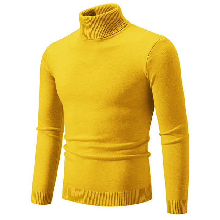 Chic turtleneck pullover for men in high-quality cotton Lune London