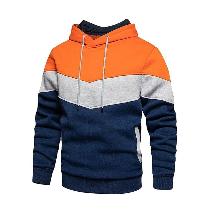 Men's athletic hoodie with an elegant color blend and practical pockets Lune London