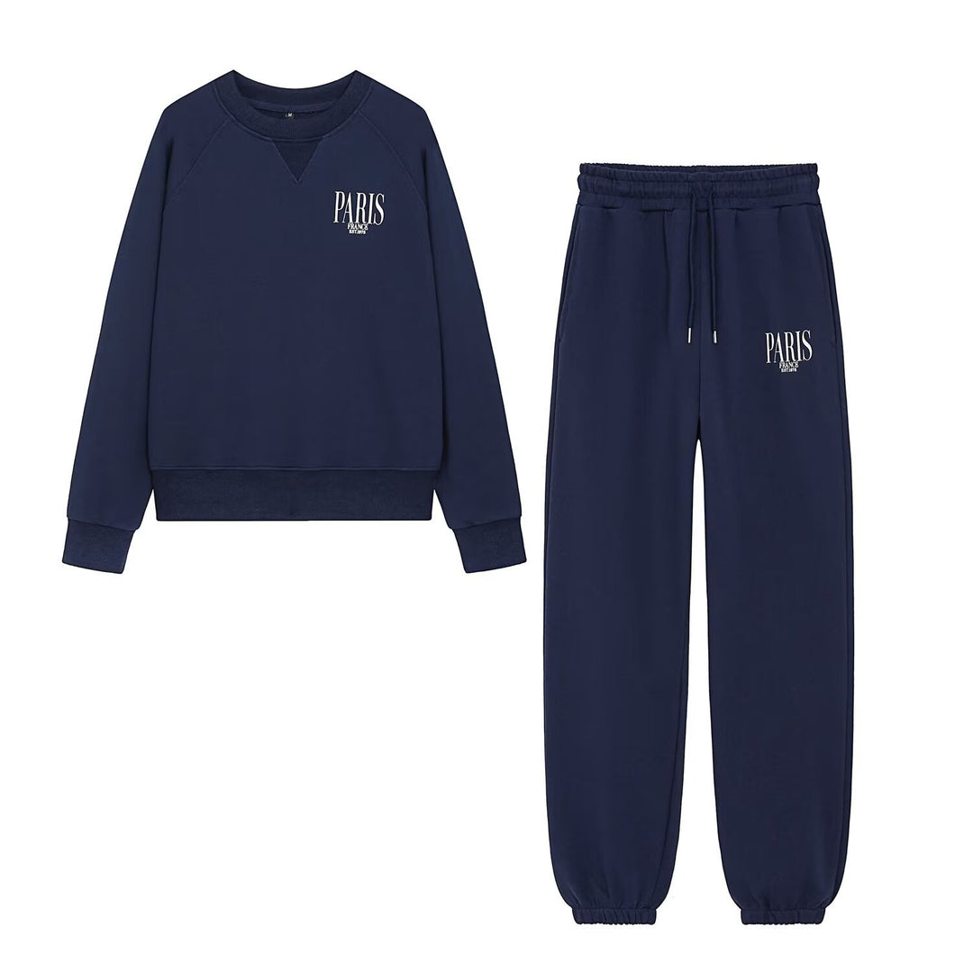 Women's Relaxed Joggers with Drawstring, Elastic Waistband, and Print Amarae