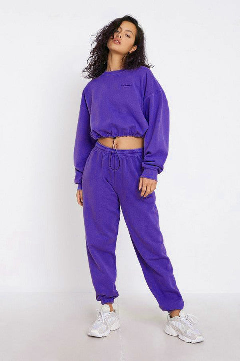 High-quality women's joggers with elastic waistband and side pockets Amarae