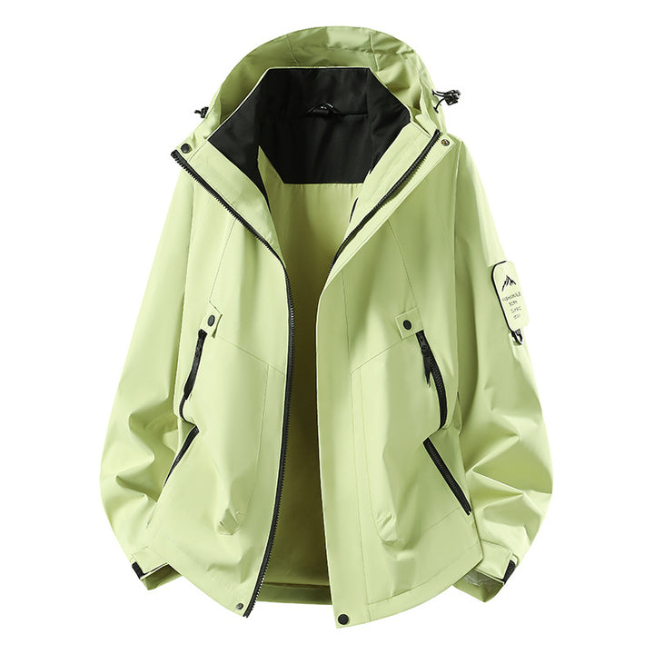 Men's Two-in-One Weather Protection Jacket with Removable Padded Vest and Adjustable Hood Amarae