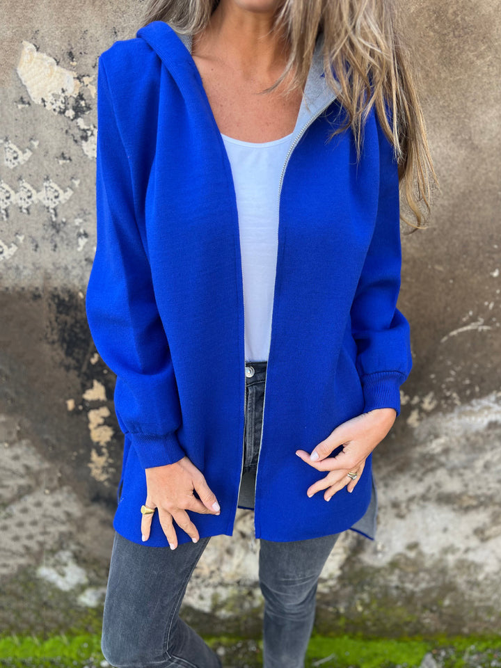 Lune London | Hoodie - Relaxed Fit - Zipper - Mid-length with pockets