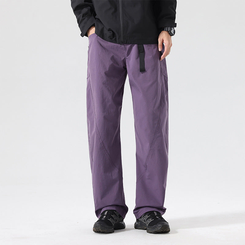 Multi-functional leisure pants for men in lightweight and breathable fabric Lune London