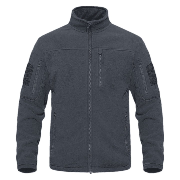 Fleece jacket for men with practical pockets Lune London