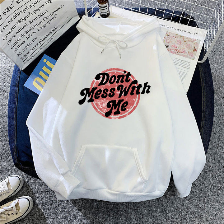 Women's hoodie with casual statement design Chic & Stil