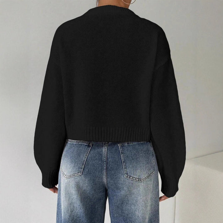 Casual fine knit sweater for ladies Lune London