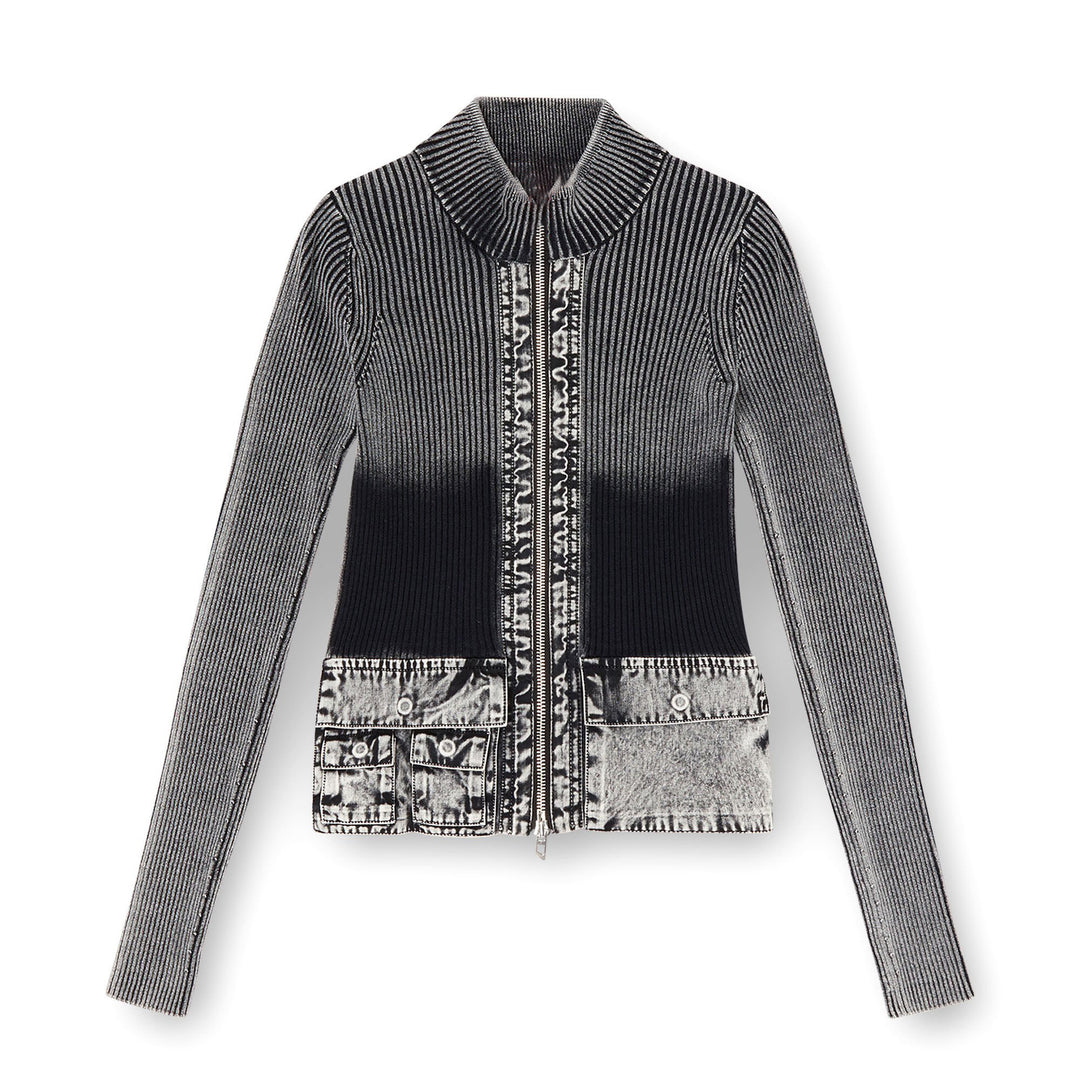 Women's vest with denim-inspired pockets and modern cut Lune London