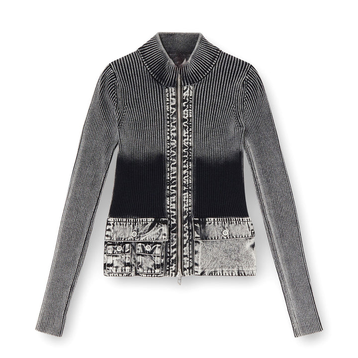 Women's vest with denim-inspired pockets and modern cut Lune London