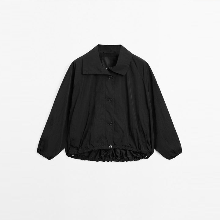 Ladies stylish outdoor jacket with high collar Amarae