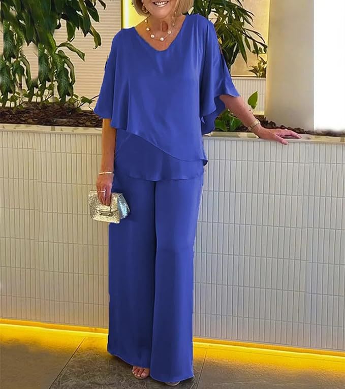 Ladies Elegant Jumpsuit Set Lune London