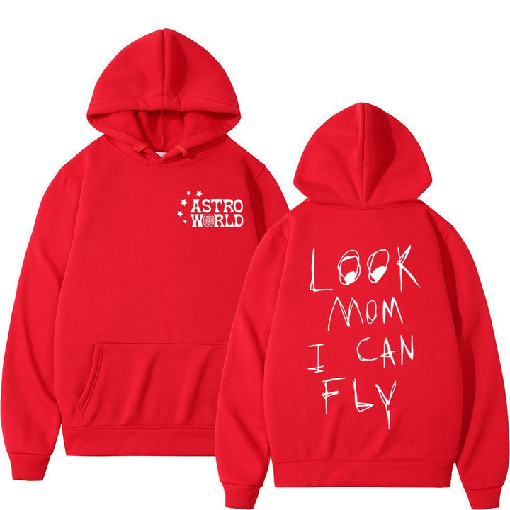 Women's hoodie with creative statement print Chic & Stil