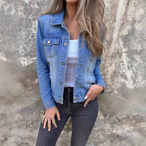 Dames Veste en Jean Chic & Stil