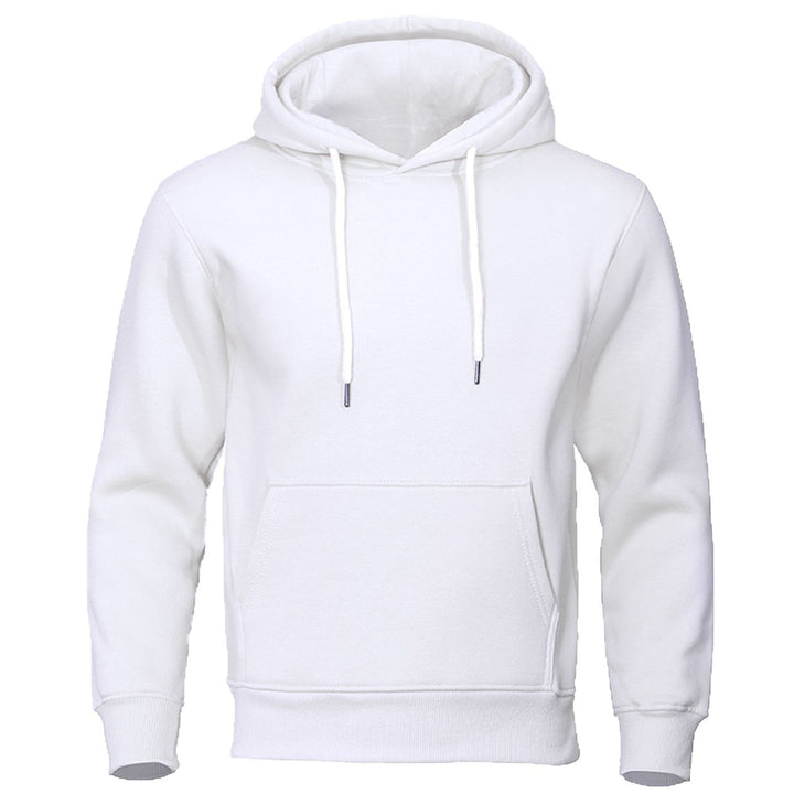 Men's hooded sweatshirt with soft inner lining and stylish details Amarae