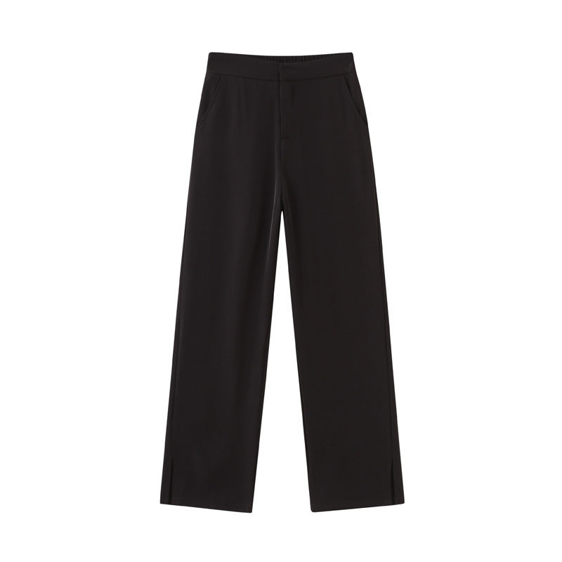 Wide palazzo pants for women with slit details on the sides Lune London