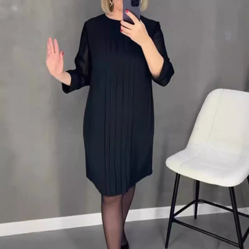 Robe élégante pour femmes avec manches transparentes volantes Chic & Stil