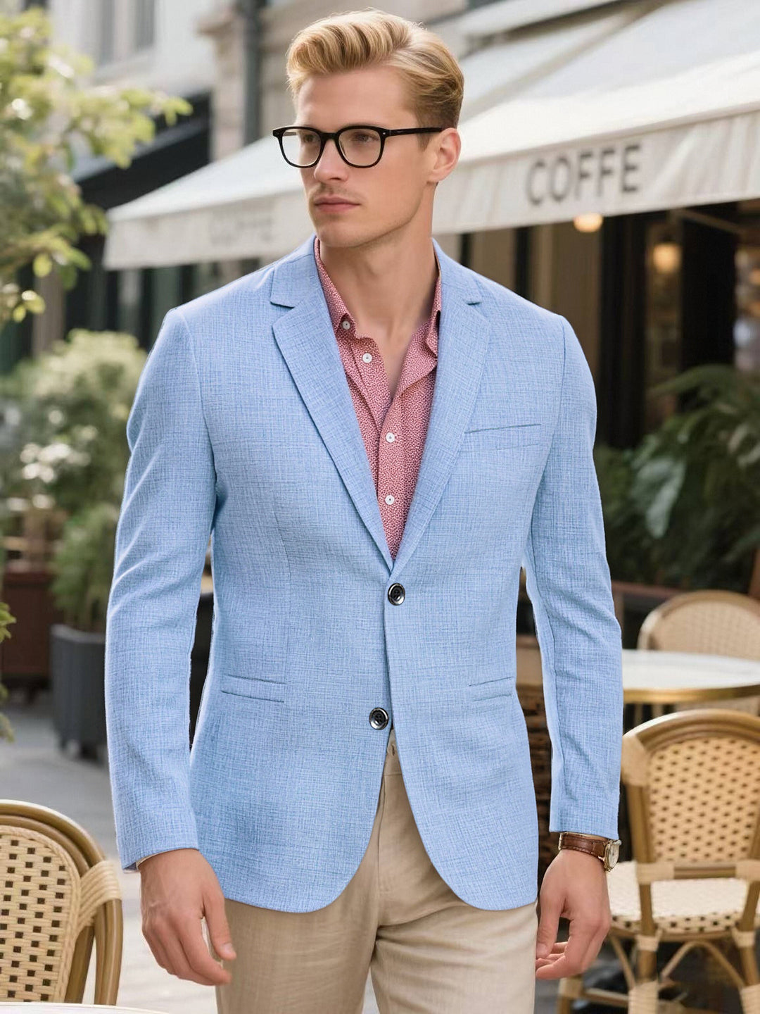 Casual structured blazer for men Lune London