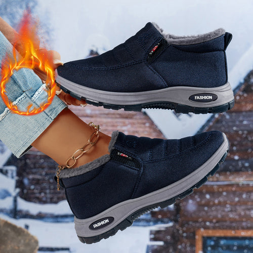 Ladies Comfortable Warm Lined Boot with Modern Chic Design and Style