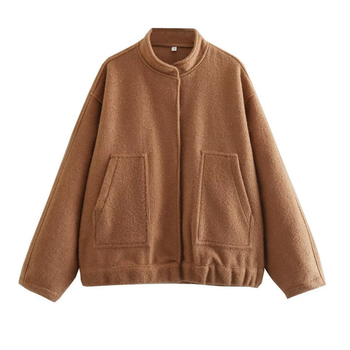 Cool oversized wool blend jacket Women Amarae