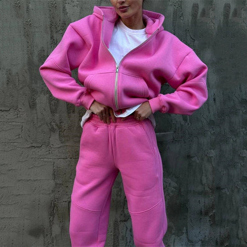 Ladies Sporty Chic Leisure Suit