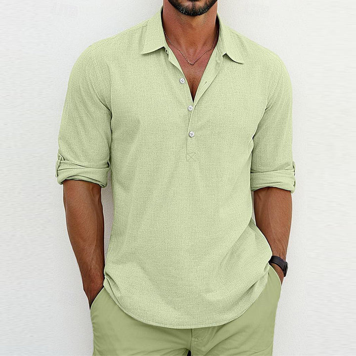 Casual short-sleeved shirt for men with a modern fit Lune London