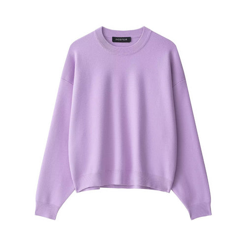 Casual sweatshirt for women with a loose fit and a modern round neck Amarae