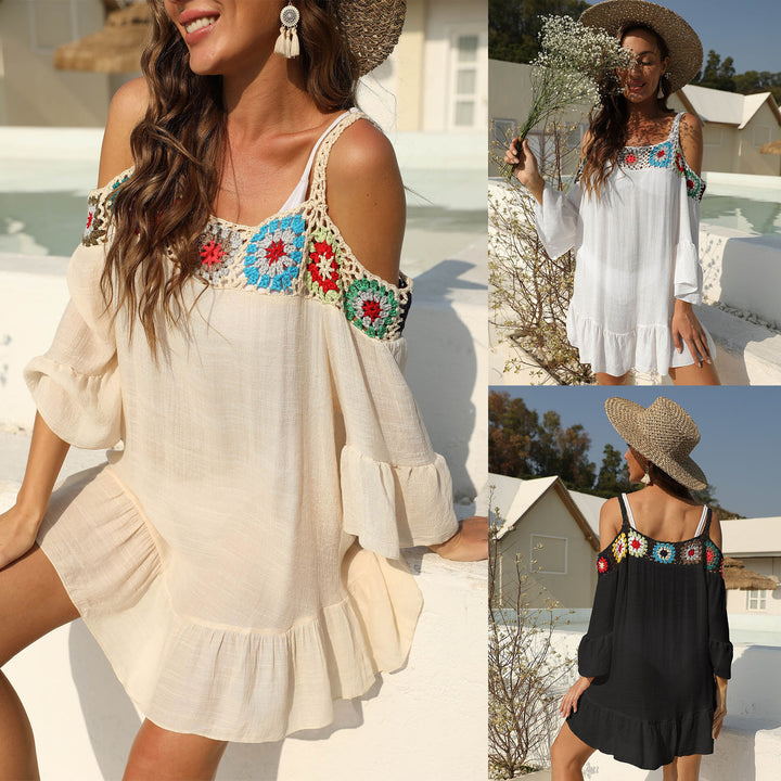 Lune London bohemian lace beach dress for women