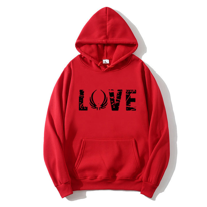 Women's hoodie with inspirational Love design Chic & Stil