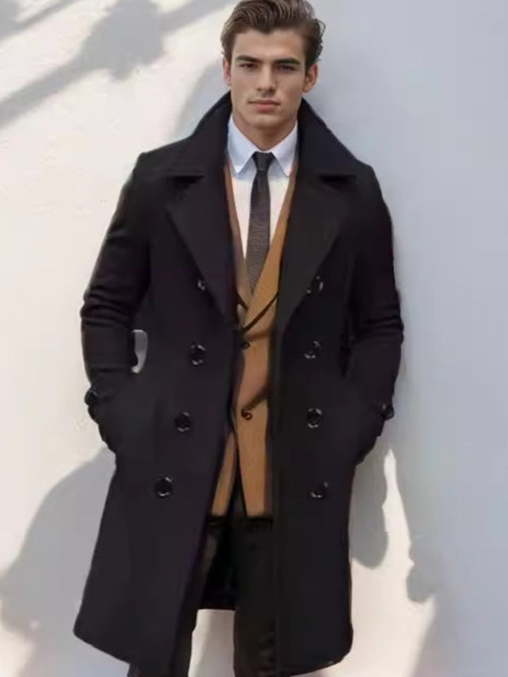 Elegant wool coat for men Lune London