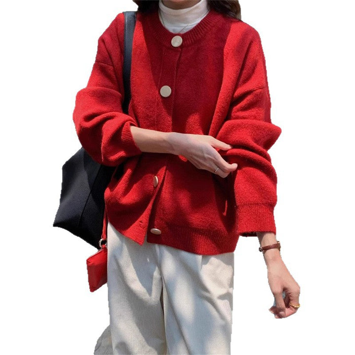 Cardigan womens cozy avec détails de boutons et coupe moderne Chic & Stil