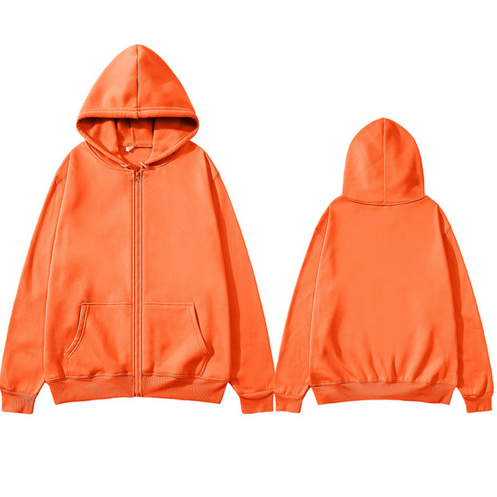 Women's Zip Hoodie with soft lining and kangaroo pocket Lune London