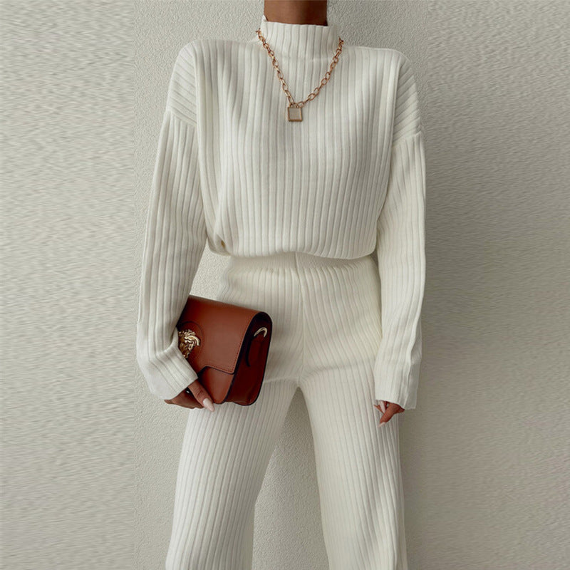 Women Fashion Oversized Ribbed Design Sweater Lune London