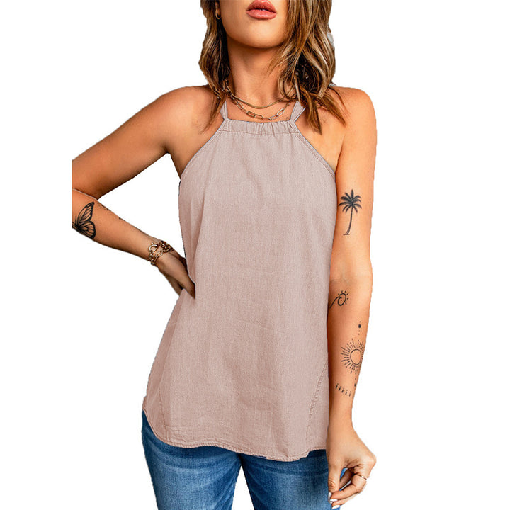Women's lightweight summer top with spaghetti straps Amarae
