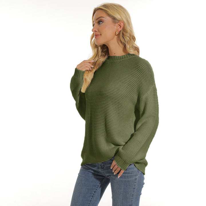 Women's sweater with textured knit pattern and comfortable cut Lune London