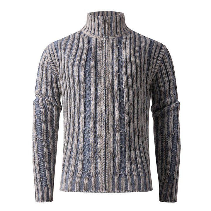 Striped knit sweater for men Lune London