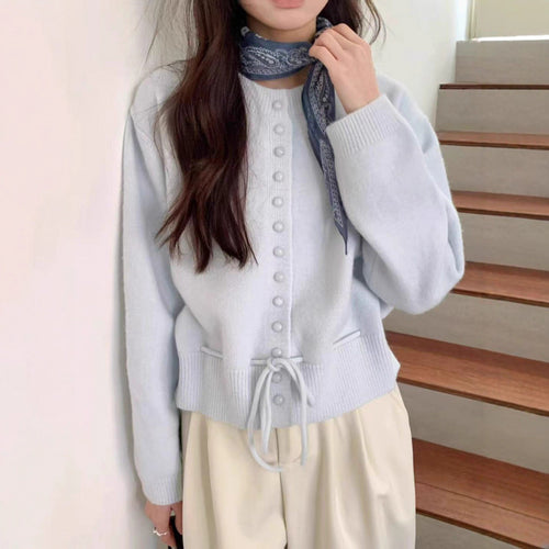 Cardigan décontracté pour femmes avec boutons Chic & Stil