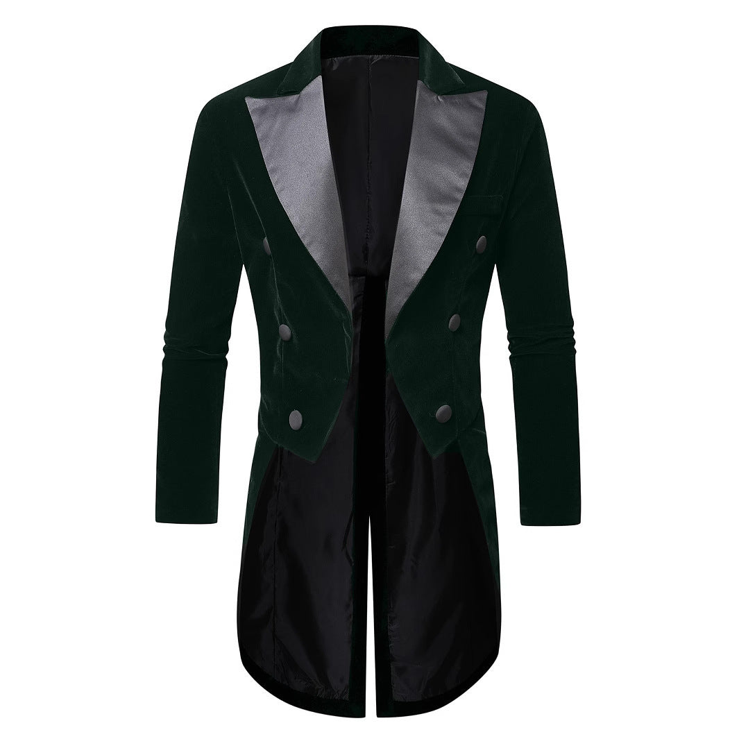 Elegant and stylish velvet jacket for ladies with double-breasted design Lune London