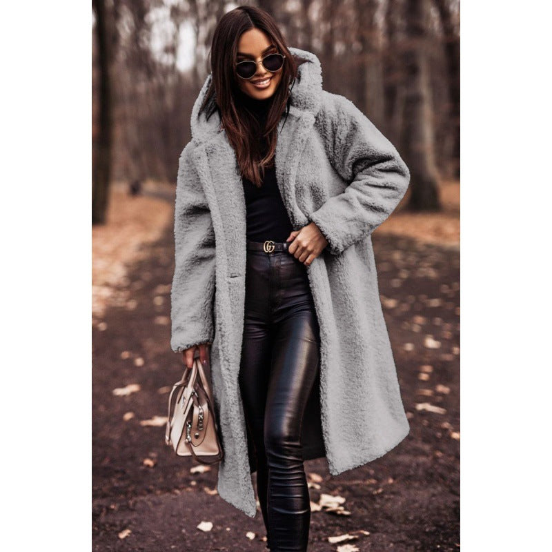 Women Cozy Teddy Coat Lune London
