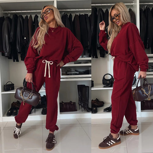 Casual sweatshirt set for women with great comfort and a loose fit Amarae