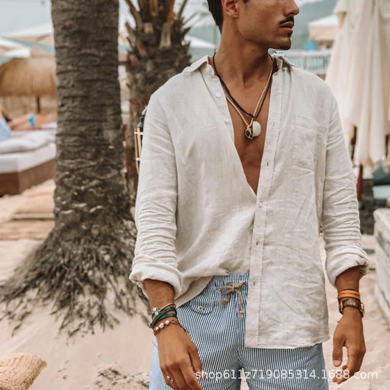 Light linen shirt for men Lune London