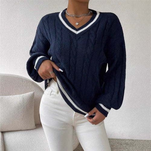 Ladies Thick Knit Chic Sweater