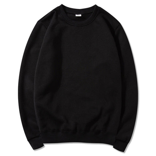 Women's sweatshirt made of soft fleece material with a classic round neckline Amarae