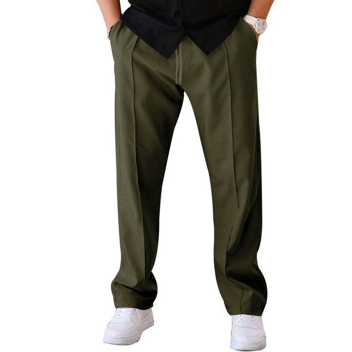 Elegant men's trousers with classic cut and high pockets Lune London