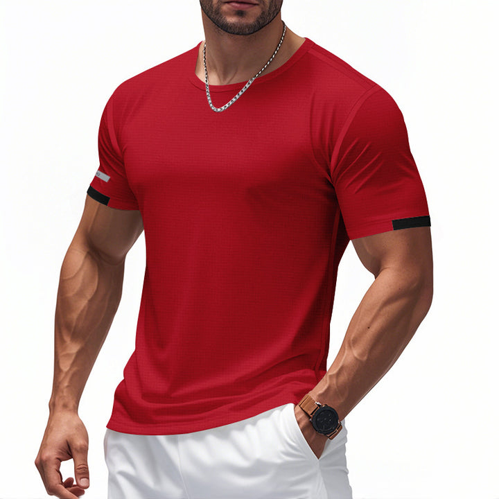 Functional t-shirt for men with breathable design and reflective details Lune London
