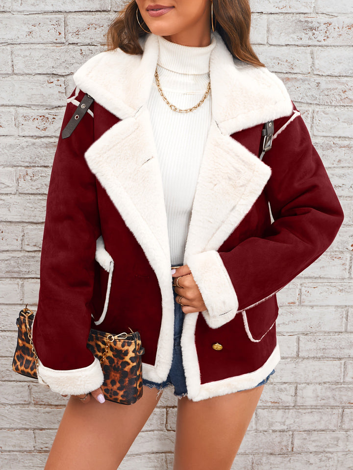 Ladies Sheepskin Jacket Cozy Lune London