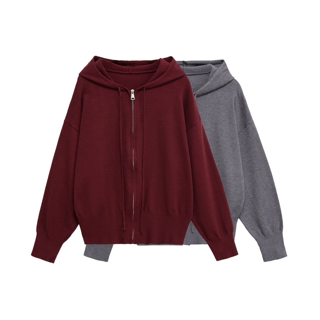 Casual zip-up hooded jacket for women Lune London